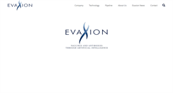 Desktop Screenshot of evaxion-biotech.com