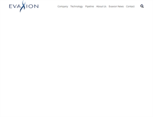 Tablet Screenshot of evaxion-biotech.com